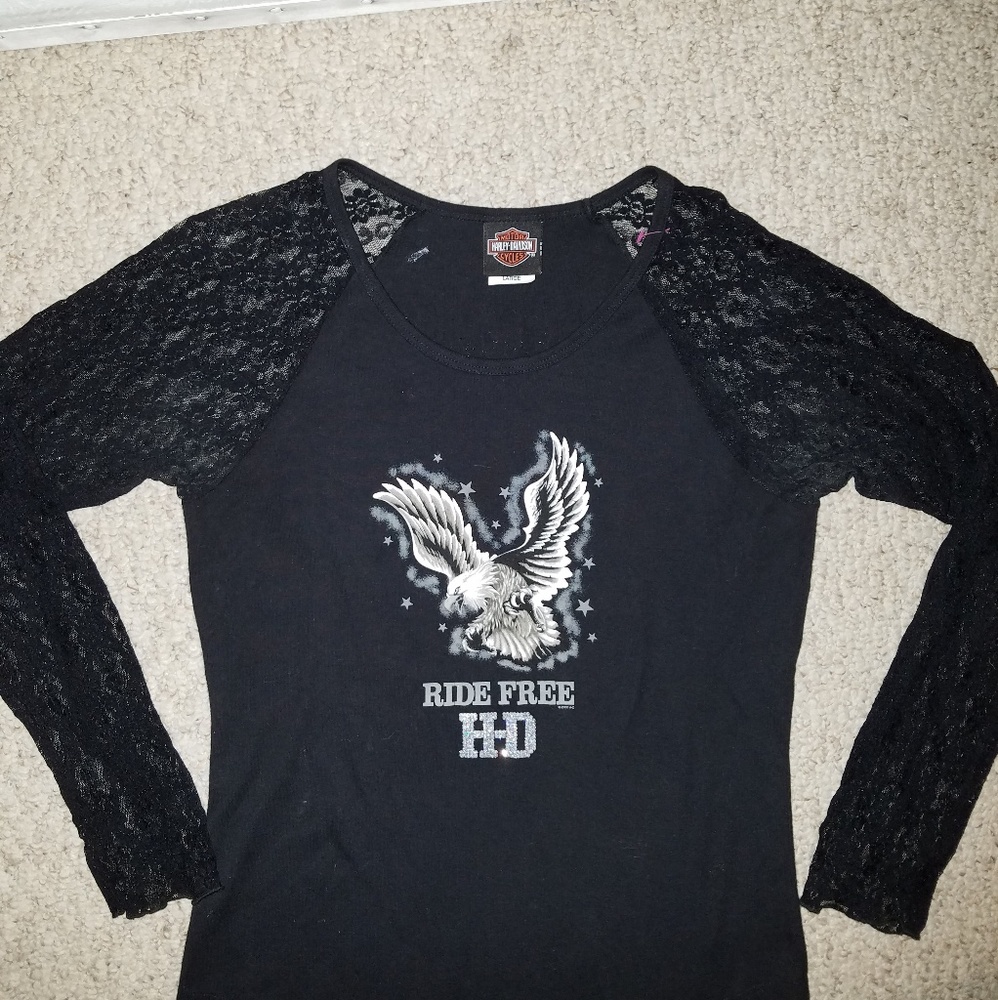 Womens Harley Davidson long sleeve